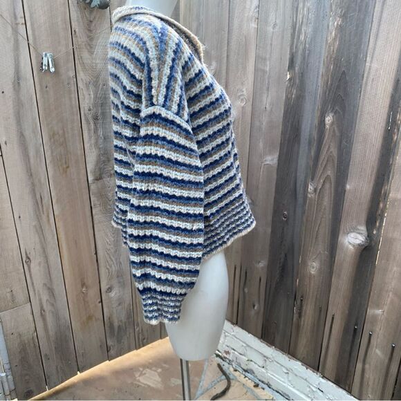 Madewell Waller Crop Cardigan Sweater in Stripe size XS - Picture 5 of 10